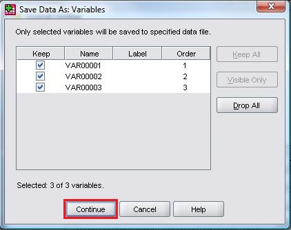 Save Data As Variables