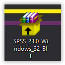 SPSS 23 Download File Screenshot