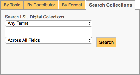 Search Collections option