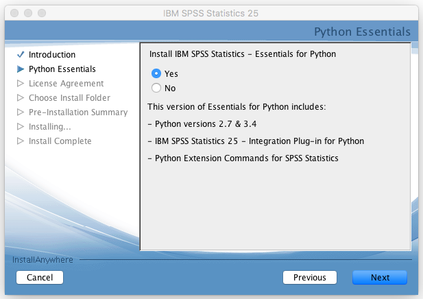 Python Essentials | Installation Window