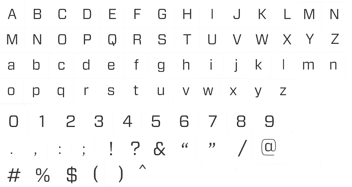 forza font