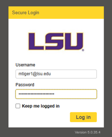 print dot LSU dot E D U login